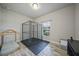 Laundry room with washer, dryer, and shelving at 725 Essex Ave, Port Charlotte, FL 33948
