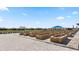 Community garden with numerous raised garden beds at 13948 Miranese St, Venice, FL 34293