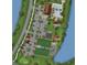 Community amenities map showing pools, tennis, and more at 13948 Miranese St, Venice, FL 34293