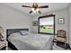 Charming bedroom with floral chair and window at 481 Ricold Ter, Port Charlotte, FL 33954