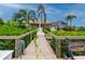 Private dock leading to the waterway at 5480 Sea Edge Dr, Punta Gorda, FL 33950