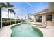 Enjoy this screened pool and spa with amazing views at 5480 Sea Edge Dr, Punta Gorda, FL 33950