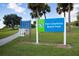 Port Charlotte Beach Park sign and rules at 3107 Easy St, Port Charlotte, FL 33952
