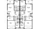 Two-bedroom, two-bath floor plan with garage and lanai at 43614 Sparrow Dr, Punta Gorda, FL 33982