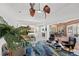 Living room with open floor plan, access to patio and pool at 14176 Saul Ln, Port Charlotte, FL 33981