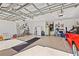 Two-car garage, with plenty of storage space for tools and bikes at 14176 Saul Ln, Port Charlotte, FL 33981
