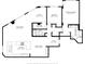 Spacious condo floor plan featuring primary bedroom, living room, kitchen, and dining area at 25188 Marion Ave # D101, Punta Gorda, FL 33950