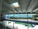 Elevated pool deck overlooking the water at 1185 Bayshore Dr, Englewood, FL 34223