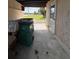 View from inside a garage toward the exterior at 21098 Glendale Ave, Port Charlotte, FL 33952