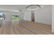 Open living area with sliding glass doors to backyard at 4582 Enid Ln, North Port, FL 34288