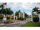 Entrance to Maria Manor community at 4158 Tamiami Trl # U6, Port Charlotte, FL 33952