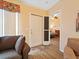 Entryway with view into the living room and bedroom at 3300 Loveland Blvd # 904, Punta Gorda, FL 33980