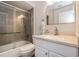 Bathroom featuring a shower and a light vanity at 2256 Auburn Blvd, Port Charlotte, FL 33948