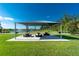 Relax under the shade of this covered picnic area with grills at 7457 W Lenox Cir, Punta Gorda, FL 33950