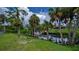 Private dock with boat lift and access to the canal at 2256 Auburn Blvd, Port Charlotte, FL 33948