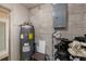 Utility room with water heater and electrical panel at 2256 Auburn Blvd, Port Charlotte, FL 33948