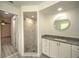 Updated bathroom with a walk-in shower at 20222 Banner Ave, Port Charlotte, FL 33952