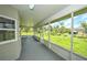 Enjoy the view from this screened porch at 20222 Banner Ave, Port Charlotte, FL 33952