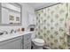 Clean bathroom, shower/tub combo, double vanity at 108 Boundary Blvd # A&B, Rotonda West, FL 33947