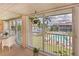 Balcony with scenic water and pool views at 3251 White Ibis Ct # C4, Punta Gorda, FL 33950