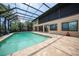 Large screened pool with plenty of space for swimming and relaxing at 28 Colony Point Dr, Punta Gorda, FL 33950