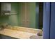 Double sink bathroom vanity with mirrored medicine cabinet at 1565 Dorchester St, Port Charlotte, FL 33952