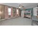 Bright bedroom with a bunk bed and plenty of space at 15300 Water Oak Ct, Punta Gorda, FL 33982
