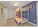Bedroom with bunk beds and a whimsical feel at 15300 Water Oak Ct, Punta Gorda, FL 33982