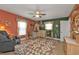 Charming Bedroom with a crib, seating, and whimsical decor at 15300 Water Oak Ct, Punta Gorda, FL 33982