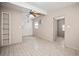 Simple dining room with tiled floors and built-in shelving at 3372 Lucerne Ter, Port Charlotte, FL 33952
