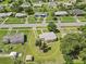 Aerial view showcasing the house and surrounding area at 3372 Lucerne Ter, Port Charlotte, FL 33952