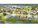 Aerial view of the house nestled in a community at 1708 Palace Ct, Punta Gorda, FL 33980