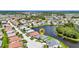 Aerial view showcasing home's location in a community at 1708 Palace Ct, Punta Gorda, FL 33980