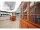 Kitchen boasts wood cabinets and granite countertops at 4041 Michel Tree St, Port Charlotte, FL 33948