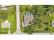 Aerial view of house with pool in backyard at 791 Haleybury St, Port Charlotte, FL 33948