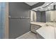Bathroom with vanity and corner sink at 791 Haleybury St, Port Charlotte, FL 33948