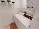 Laundry room with washer and dryer, and shelving at 3600 Bal Harbor Blvd # 1-O, Punta Gorda, FL 33950