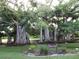 Mature trees line the property, providing shade and privacy at 601 Shreve St # 12B, Punta Gorda, FL 33950