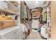 Large walk-in closet with ample shelving and hanging space at 1250 W Marion Ave # 242, Punta Gorda, FL 33950