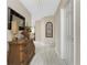 Light and bright entryway with decorative accents at 1250 W Marion Ave # 242, Punta Gorda, FL 33950