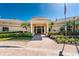 Community clubhouse entrance with landscaping at 255 W End Dr # 3211, Punta Gorda, FL 33950