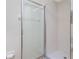 Simple shower stall with tiled walls and glass enclosure at 255 W End Dr # 3211, Punta Gorda, FL 33950