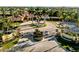 Aerial view of Fountain Court, showcasing the community clubhouse and entrance at 255 W End Dr # 2201, Punta Gorda, FL 33950