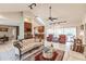 Open and bright living room with access to the pool area at 2216 Pellam Blvd, Port Charlotte, FL 33948