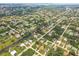 Wide aerial view of the neighborhood and surrounding area at 2216 Pellam Blvd, Port Charlotte, FL 33948