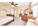 Bright bedroom with a comfortable bed and sitting area at 2216 Pellam Blvd, Port Charlotte, FL 33948