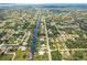 Aerial perspective of the property's location within the community at 2216 Pellam Blvd, Port Charlotte, FL 33948