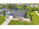 Single-Gathering home with a fenced backyard and canal views at 286 Mark Twain Ln, Rotonda West, FL 33947