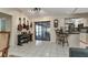 Relaxing living area with comfortable seating and access to the patio at 286 Mark Twain Ln, Rotonda West, FL 33947