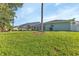 Spacious backyard with pool and canal view at 286 Mark Twain Ln, Rotonda West, FL 33947